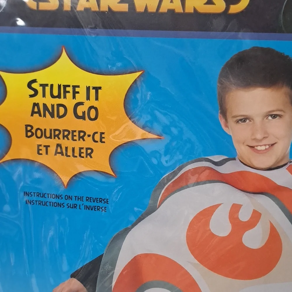 Rubie's Angry Birds Star Wars Costume - Red and White - Picture 4 of 5